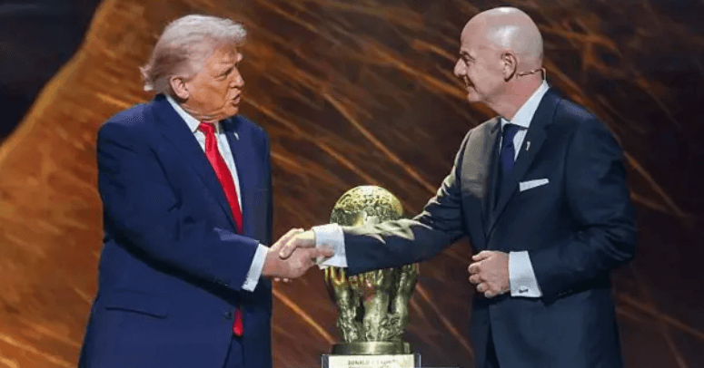 Fifa accused of breaching own rules with Trump award