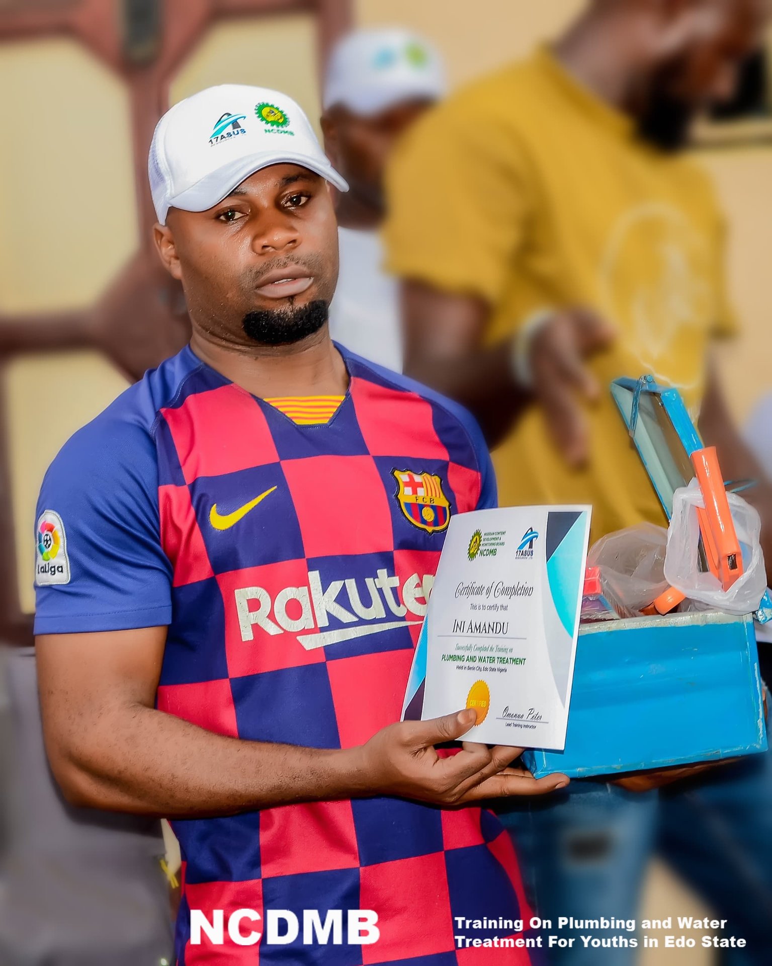 NCDMB, 17asus Resources Limited Conclude Plumbing and Water Treatment Training for 50 Youths in Edo State