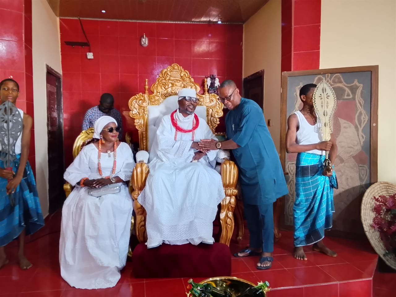 Okpai Kingdom in Delta State enthrones a new  Traditional Ruler