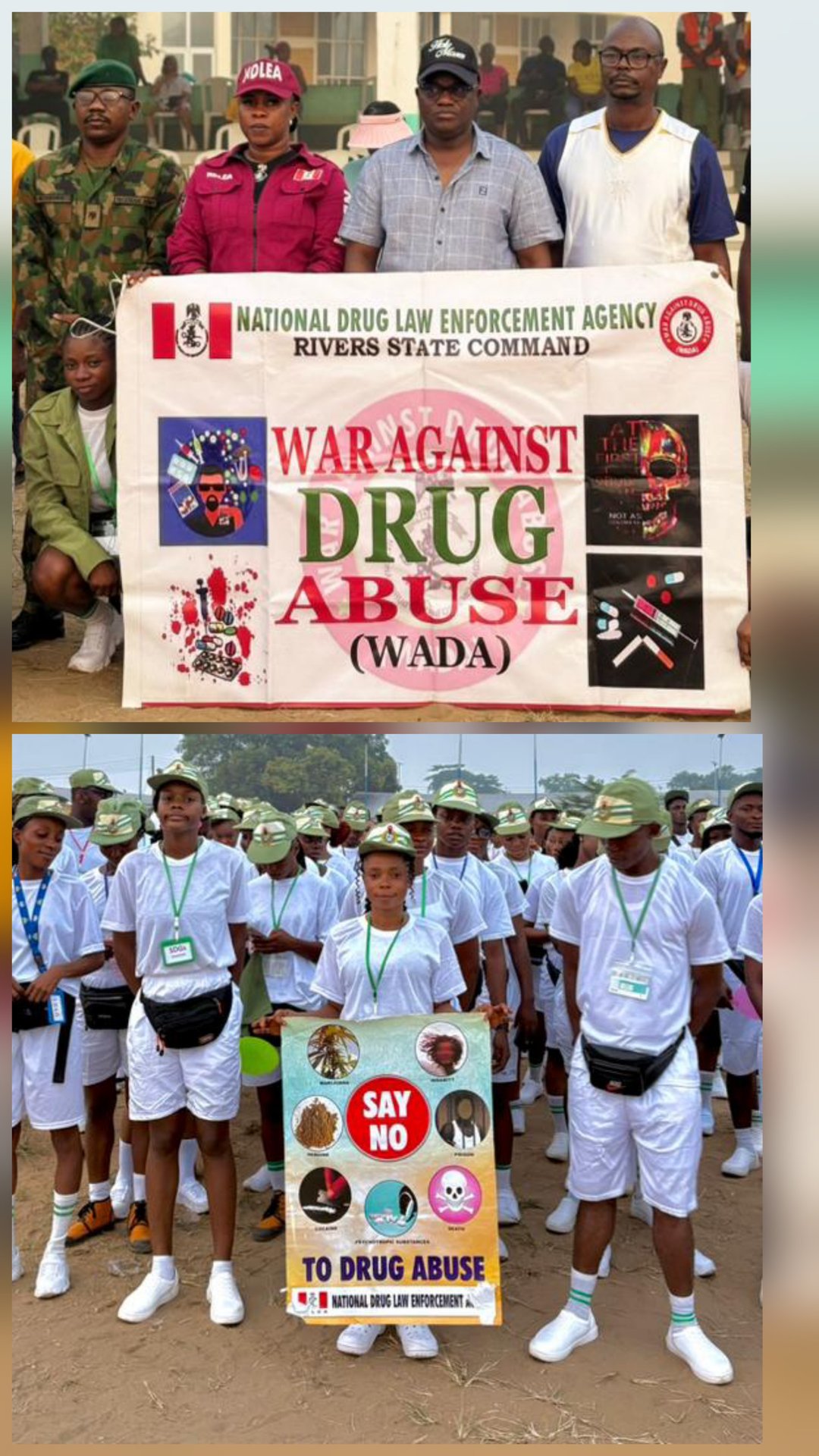 Avoid Shame, stay away from Drug Abuse - Rivers State  Nysc Coordinator counsels Corps members