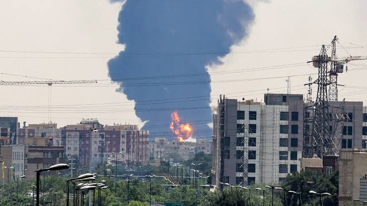 Israel says it has launched attack on Iran, as explosions reported in Tehran .