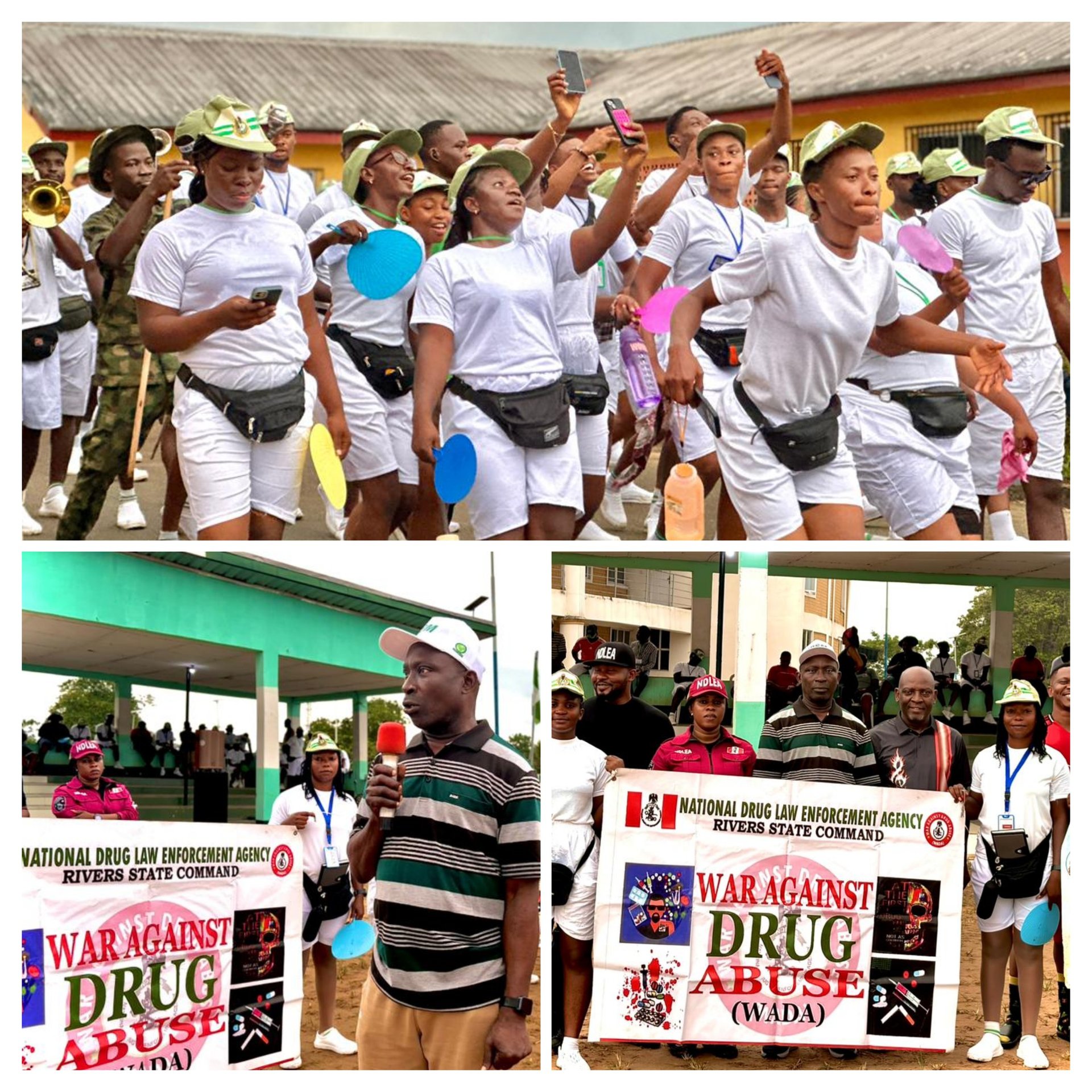 Protect Your Future , Avoid illicit Drugs .. Rivers State NYSC Coordinator Warns Youth Corps Members