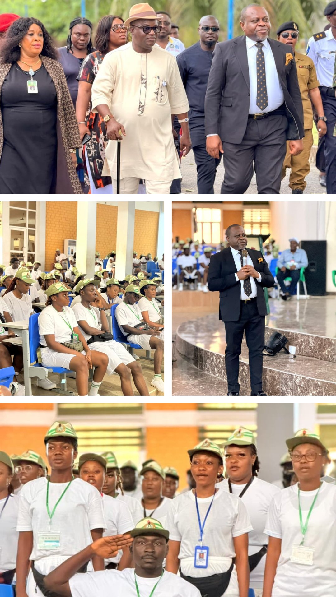 Contribute to Nation Building.. NYSC Media Director Charges Corps Members