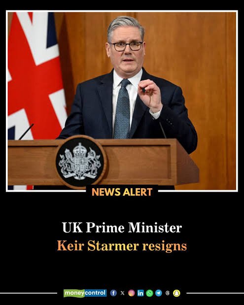 UK  Prime Minister resigns