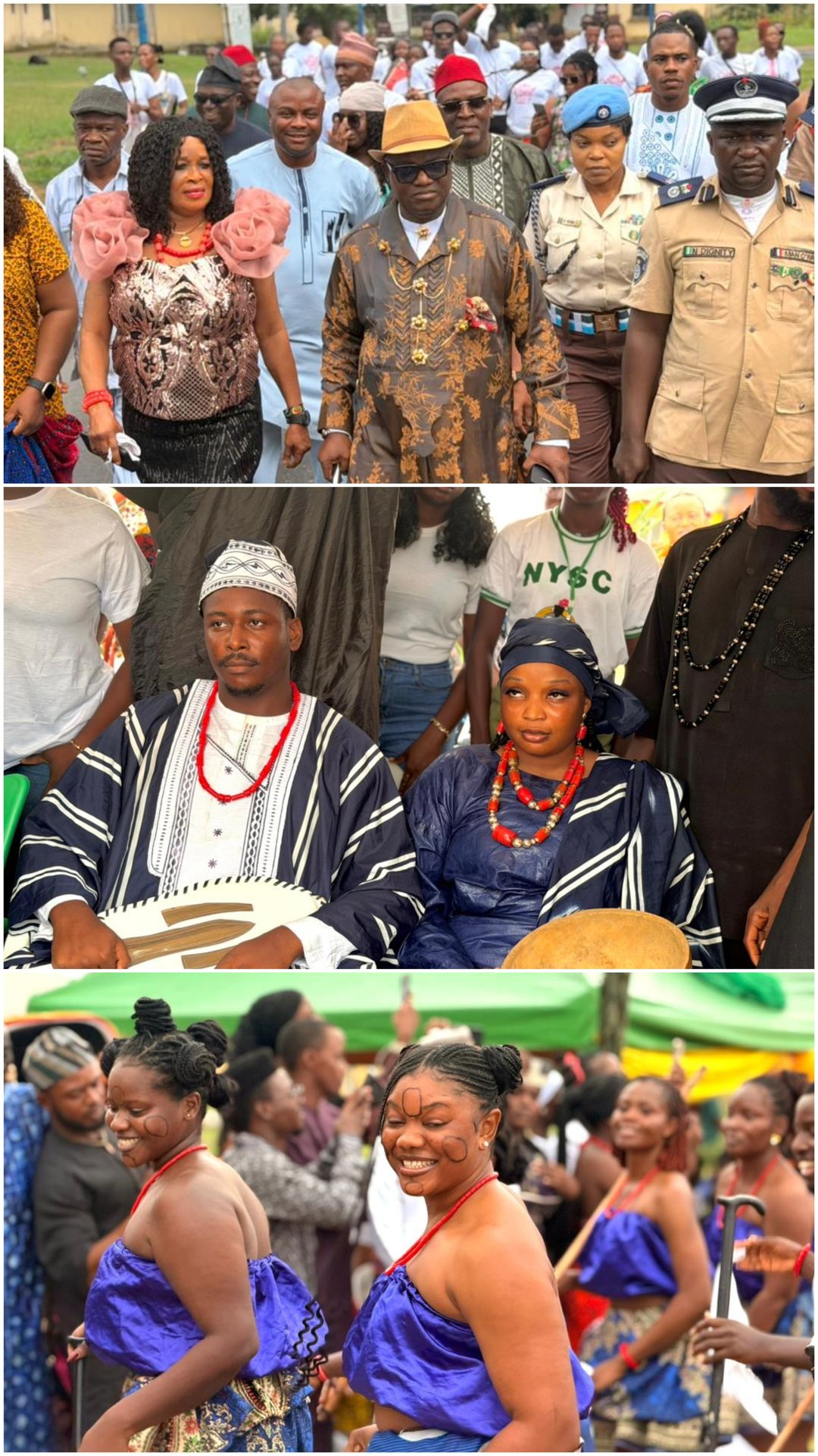 Support Cultural Revival....  Rivers State  Nysc  Coordinator  Charges Corps Members