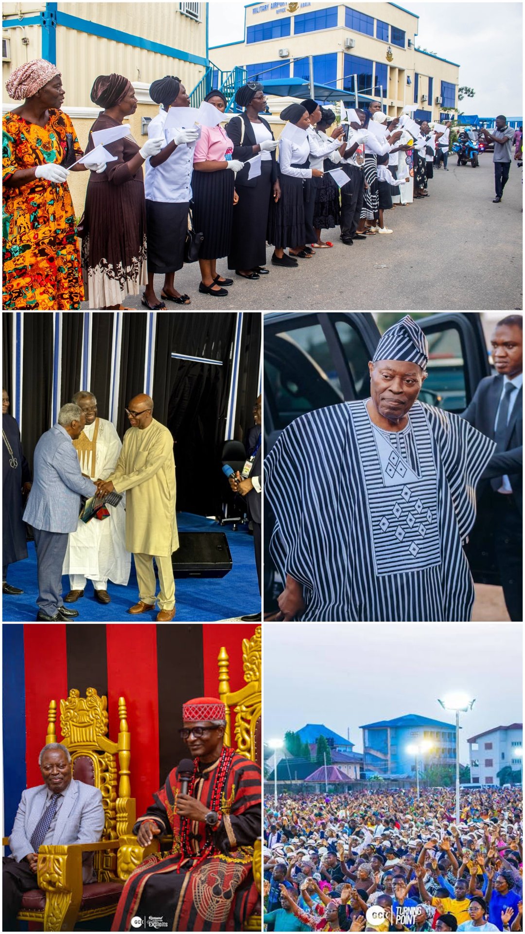 Unprecedented Showers of Blessings as Kumuyi Concludes 13 Days of Uninterrupted Crusade .
