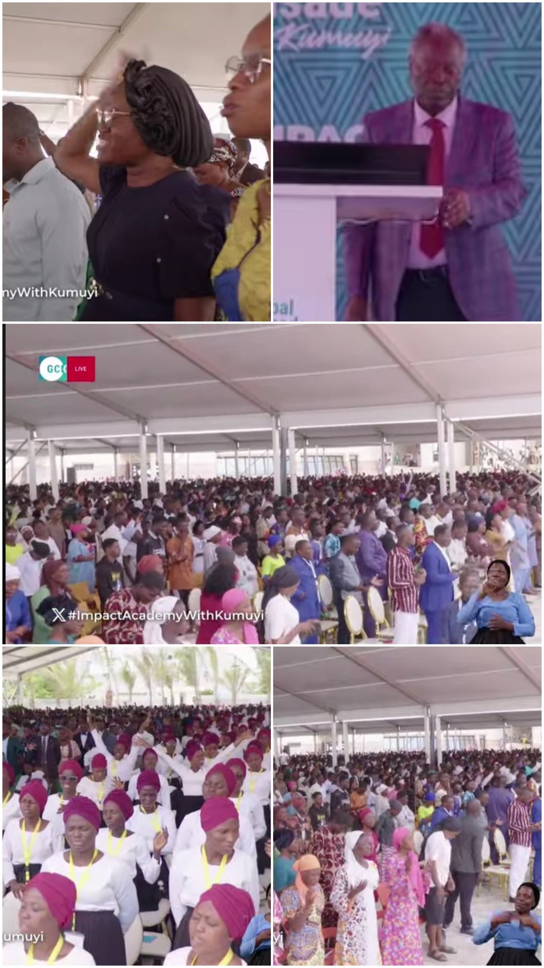 Over 8,000 Youths Converge on Cotonou as Pastor Kumuyi Reveals ‘Master Key’ to Success